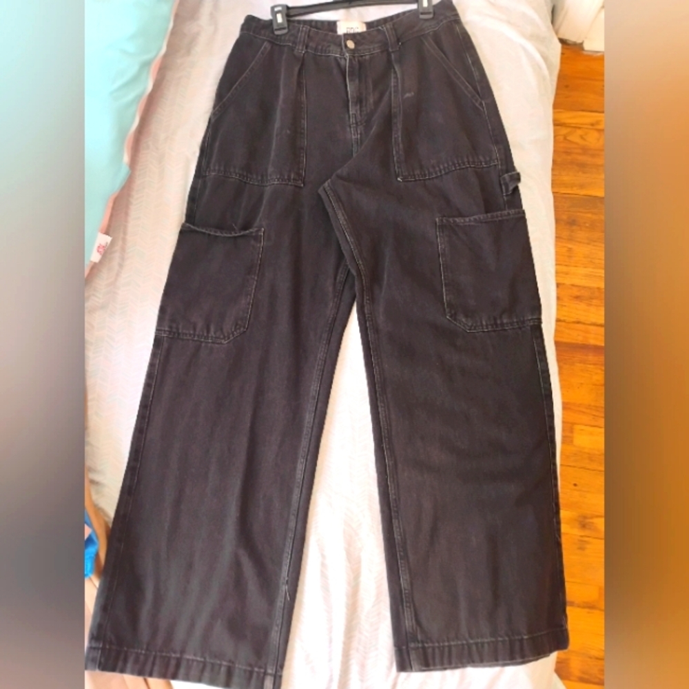 Black Cargo Pants
